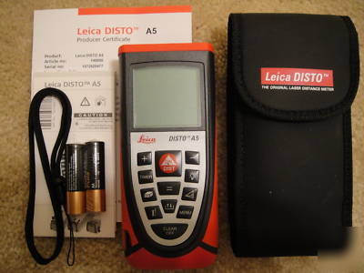 New leica disto A5 laser distance meter brand +bonus 