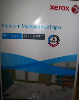 Xerox-premium multi purpose paper 800-24LB mega ream 96