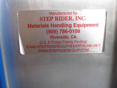 Step rider escalera powered stair climber