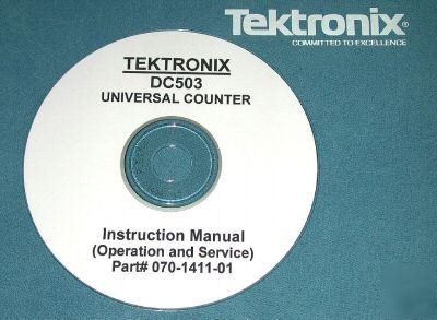 Tek DC503 dc-503 dc 503 service & operations manual