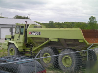 Terex 2766B 6-wheel drive articulated dump truck