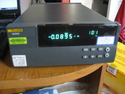 Fluke 2640A netdaq data acquisition with input module