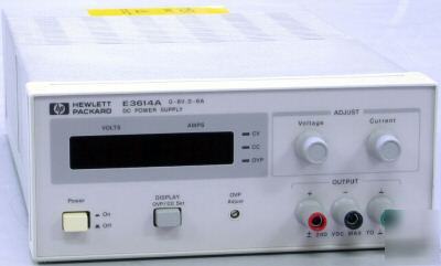 Agilent hp E3614A 8 v volt 6 a amp dc power supply