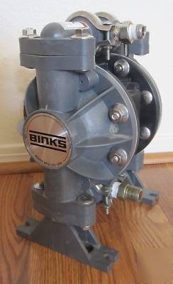 Binks all purpose 1/2â€ diaphragm pump - excellent cond