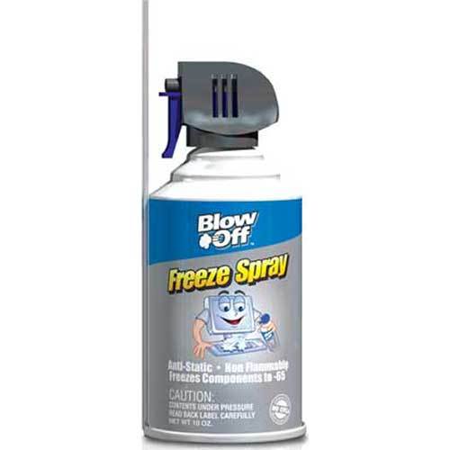 Blow off 7777 freeze spray electronic component cooling