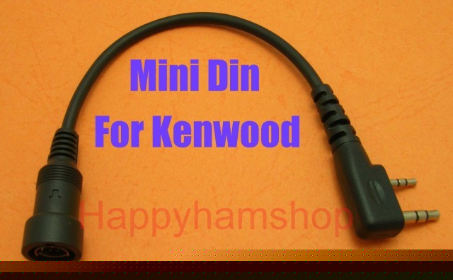 6PIN mini din plug 4 kenwood tk-3107 puxing px-777 055