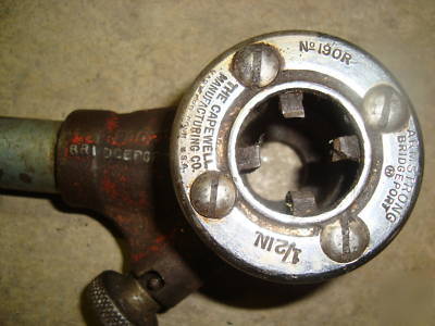 Bridgeport pipe threader 2 dies 1/2