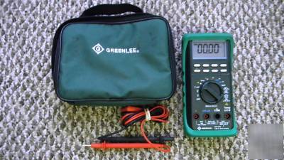 Greenlee true rms dm-820 multimeter excellent con.DM820