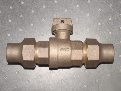 New mcdonald ball valve curb stop 6100 1 300 psig flr - 