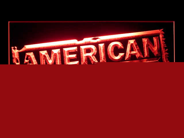 P390R american pie bar pub beer light sign