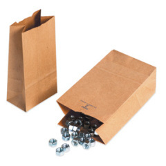 Shoplet select kraft hardware bags 6 516 x 4 18 x 13 3