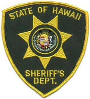 Hawaii sheriffs dept. patch