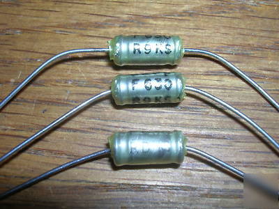 Lot of 3 nos western electric 820PF 630V(?) capacitors