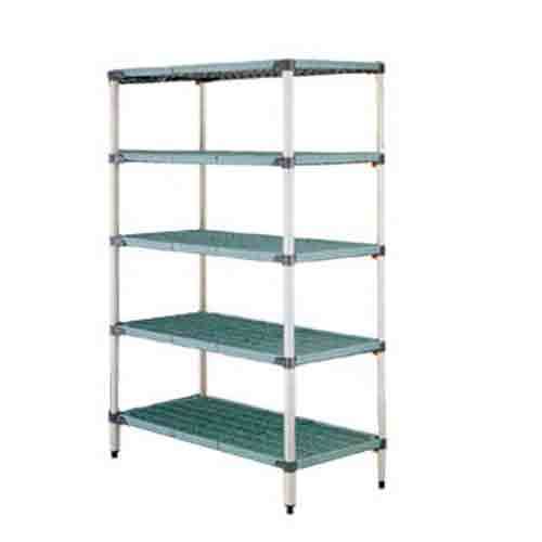 Metro 5Q517G3 metromax q shelving unit, 5 shelves, 4 po