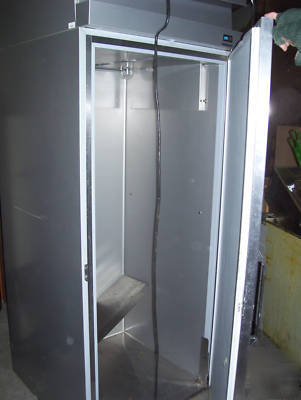 Roll- in refrigerator bunn pan rack hobart stainless