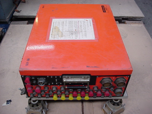 Schlumberger enertec me 4115 flight data recorder