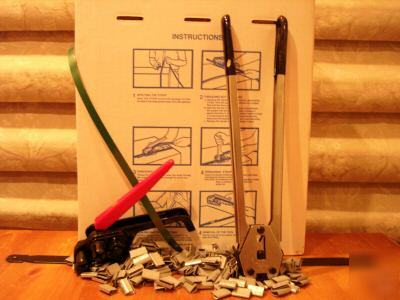 Complete polyester strapping kit 1/2