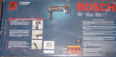 11255VSR bosch bulldog xtreme roto hammer sds plus 1