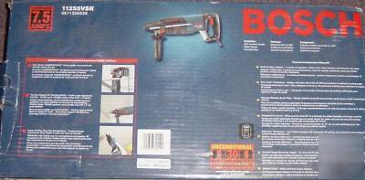 11255VSR bosch bulldog xtreme roto hammer sds plus 1