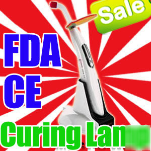 Cordless dental lab high power curing light ce fda sale