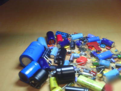 New over 30 different capacitor's - 