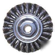 Us forge 4X1/2X5/8 knotwire wheel brush