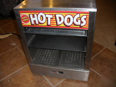 Wyott ds-1A hot dog maker steamer/cooker bun warmer