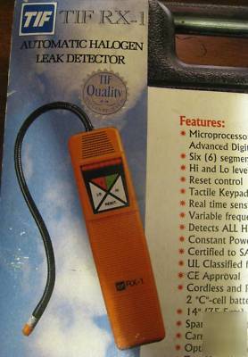 Automatic halogen leak detector*(tif rx-1)*