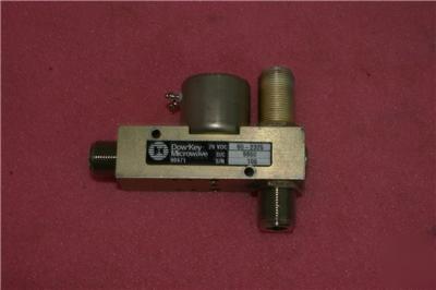 Dow-key microwave model: 60-2325 28VDC