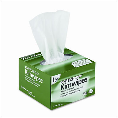 Kimtech science wipes, cloth, 4-1/2 x 8-1/2, 280/box