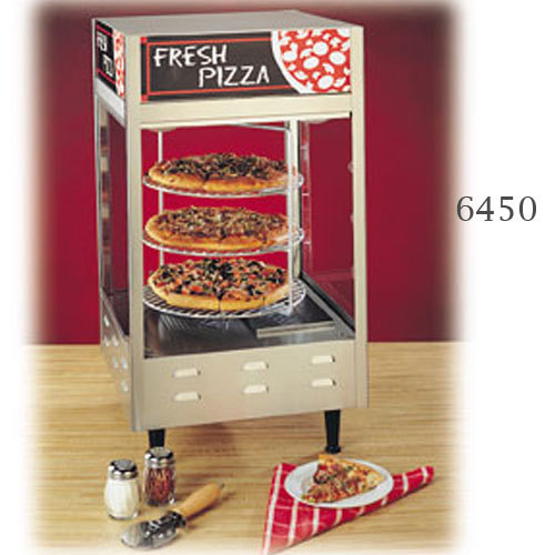 Nemco 6452 pizza display cabinet, hot food, 4 tier circ