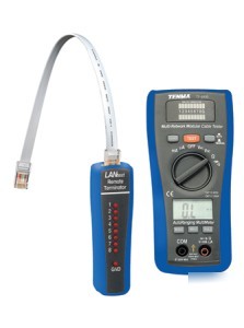 New network cable tester + digital multimeter combo - 
