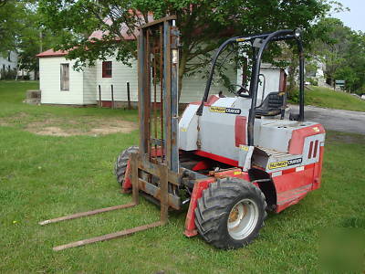 Palfinger moffett piggyback forklift truck all terrain