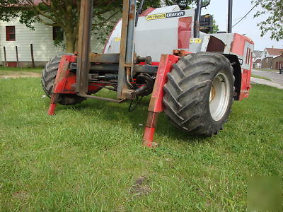 Palfinger moffett piggyback forklift truck all terrain