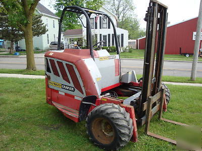 Palfinger moffett piggyback forklift truck all terrain