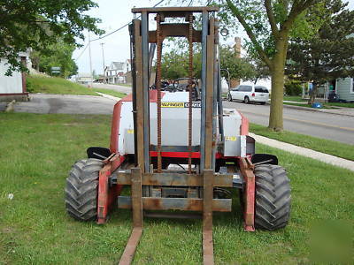 Palfinger moffett piggyback forklift truck all terrain