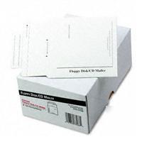 Quality park recycled disk/cd mailers with foam lini...