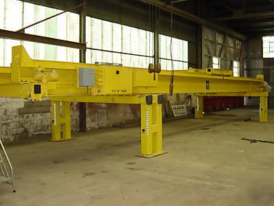 Gantry ten ton crane six posts assembly top runner nice