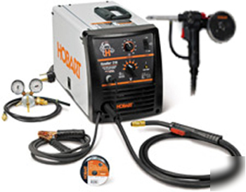 Hobart handlerÂ® 210 mig welder 220 volt with spool gun