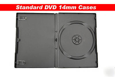 10 single dvd case cd cdr dvdr r game movie film 14MM