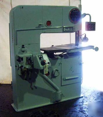 #10034 - doall model 3612-3 vertical band saw