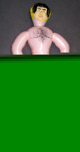 2 inflatable display man / woman mannequinn dress rack
