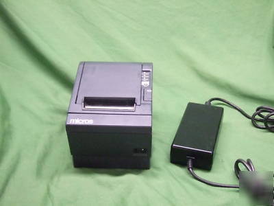 Micros epsontm-T88III thermal printer M129C idn w/power