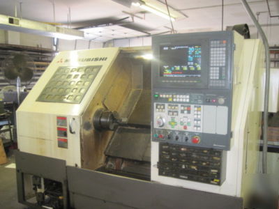 Mitsubishi m-TC8B diaturn 2-axes cnc slant bed turning 