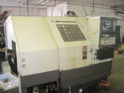 Mitsubishi m-TC8B diaturn 2-axes cnc slant bed turning 