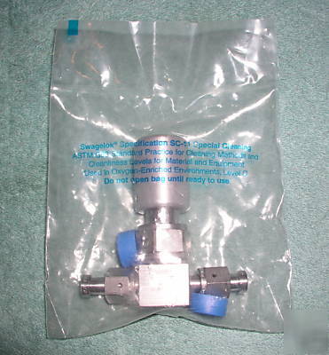 New swagelok ss-BNV52 bellows pneumatic valve sc-11