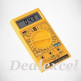 Tes-2206 digital transistor gain testing capacitance