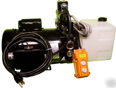 Tube bender hydraulic pump - 115V ac electric hydraulic