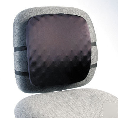 Acco brands halfback back support chair pad black