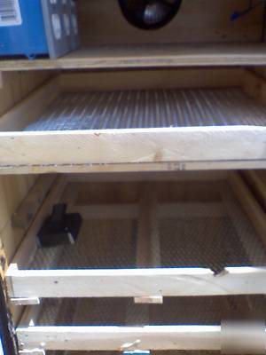 Incubator - can hold up to 250 chicken eggs